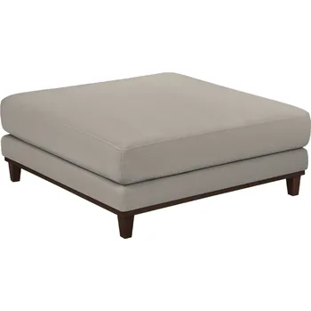 Taburet Windsor & Co Manšestrová podnožka Leon 108 x 108 cm