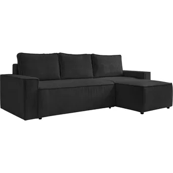 Pohovka Miuform Manšestrová rozkládací pohovka Brave Dave 250 cm, levá/pravá