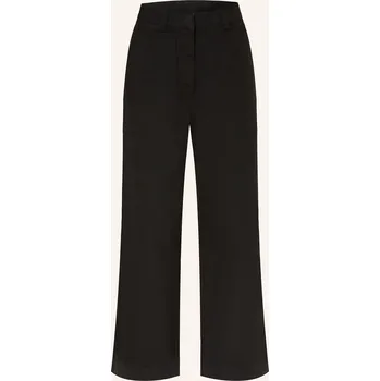 Dámské džíny Mrs & Hugs Dámské Wide Leg Džíny, black, 34