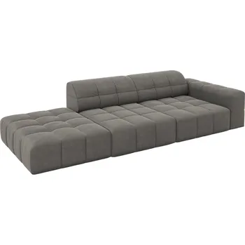 Pohovka Cosmopolitan Design Sametová pohovka Chicago 262 cm, levá