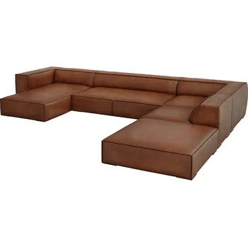 Pohovka Windsor & Co Kožená rohová pohovka Madame 365 cm, pravá