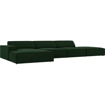 Pohovka Micadoni Sametová rohová pohovka Jodie 341 cm, levá