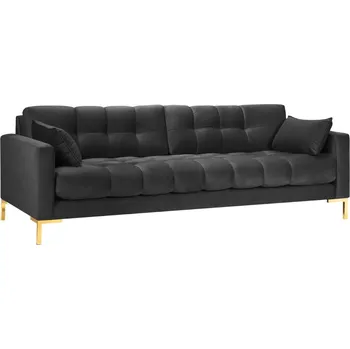 Pohovka Micadoni Sametová pohovka Mamaia 217 cm