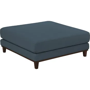 Taburet Windsor & Co Manšestrová podnožka Leon 108 x 108 cm