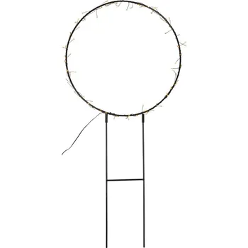 Dekorativní svítidlo Černá venkovní světelná dekorace Barlumi – Star Trading ID_1436731