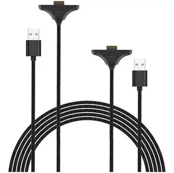 Herní konzole iPega SW2119A Nabíjecí kabel (3m, 2ks) pro JoyCon Ovladače Nintendo Switch 2 Red/Blue (Pošk. Balení)