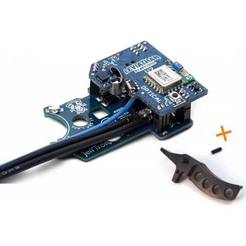Airsoft JeffTron JeffTron LEVIATHAN V2 Optical (do pažby) + CNC spoušť CURVED - Černá