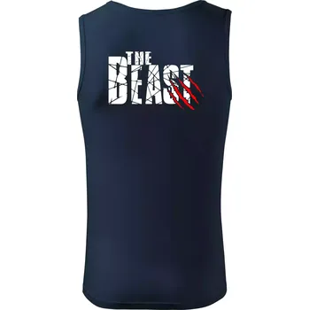 The Beast - Tílko pánské Core - L ( Námořní modrá (velmi tmavá - téměř černá) )