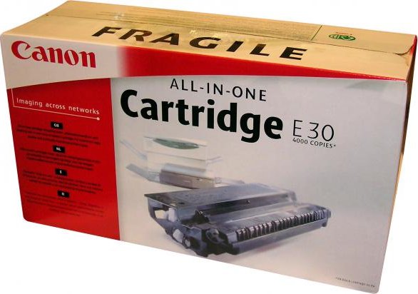 Canon originální toner E30, 1491A003, black, 4000str., bazar poškozený obal