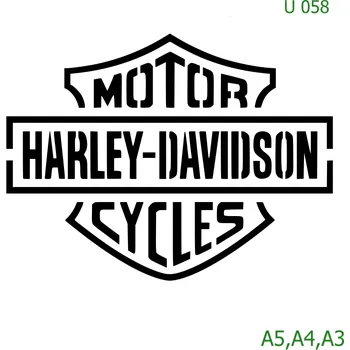 Šablona U 058 - A5 , Lepící fólie