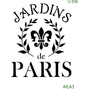 Šablona U 036 - A4 , Lepící fólie