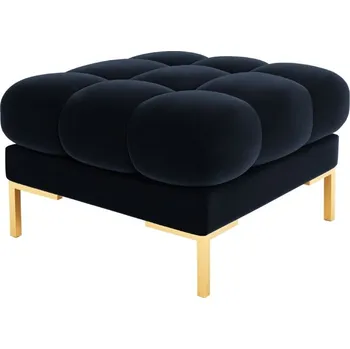 Taburet Micadoni Sametová podnožka Mamaia 60 x 60 cm