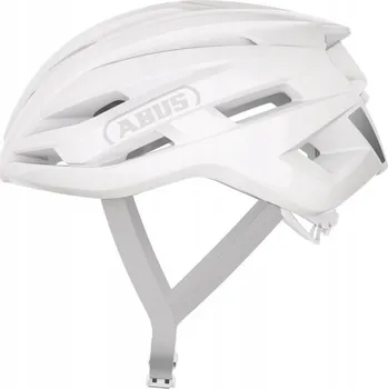 Cyklistická přilba Cyklistická helma ABUS StormChaser ACE Pure white - Velikost S