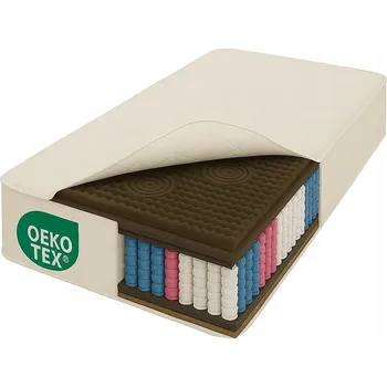 Matrace Matrace Sleeping Strefa Spania s taštičkovými pružinami 140 x 200 x 21 cm H3 , H4