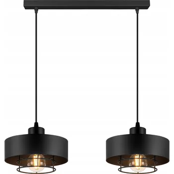 Závěsné Stropní Svítidlo LED Lustr Stropní Svítidlo Loft E27 Černá Moderní 60W