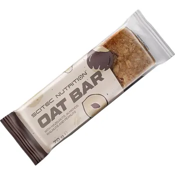 Scitec Nutrition Scitec Oat bar 70 g Příchuť: Ořechy