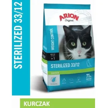 Krmivo pro kočku ARION Original Cat Sterilized Chicken 300g - Krmivo pro kastrované kočky s kuřecím masem 300g