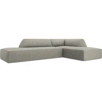 Pohovka Micadoni Manšestrová rohová pohovka Ruby 273 cm, pravá