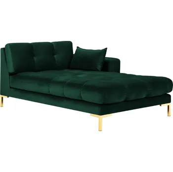 Otoman Micadoni Sametová lenoška Mamaia 185 cm, pravá