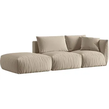 Pohovka Micadoni Sametová pohovka Chris 315 cm, pravá