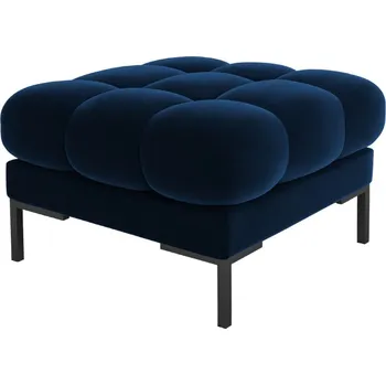 Taburet Micadoni Sametová podnožka Mamaia 60 x 60 cm