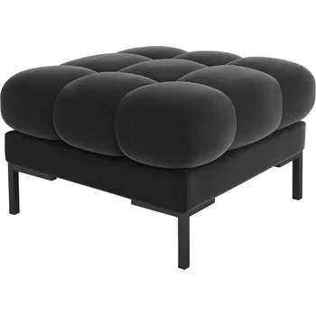 Taburet Micadoni Sametová podnožka Mamaia 60 x 60 cm