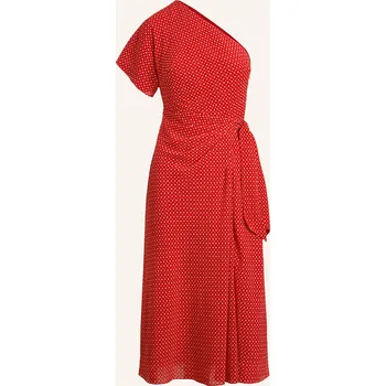 Dámské šaty Lauren Ralph Lauren Dámské One-Shoulder Šaty, červená /...