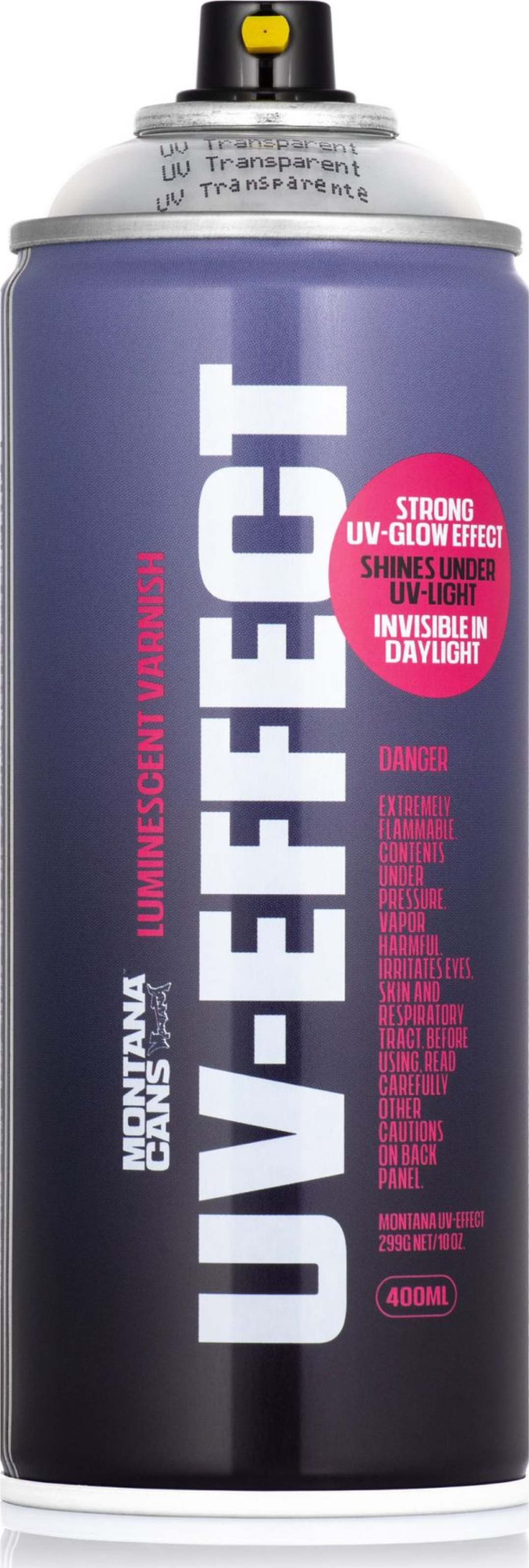 MONTANA- UV-EFFECT TRANSPARENT - 400 ml