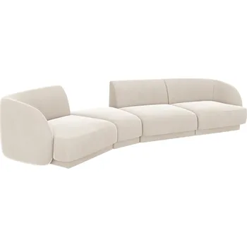 Pohovka Micadoni Sametová pohovka Miley 327 cm