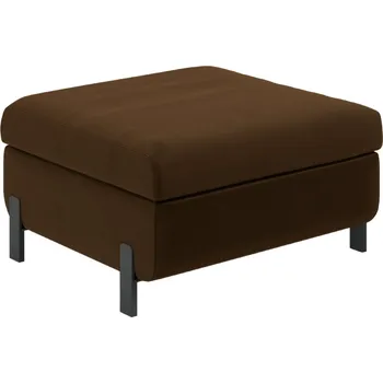 Taburet Micadoni Sametová podnožka Gloria 87 x 72 cm