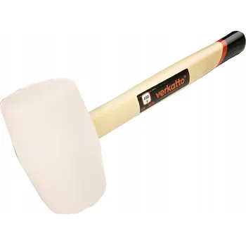 Kladivo Gumová palička Verkatto bílá 680g