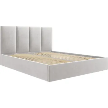 Postel Micadoni Sametová postel Pyla 140 x 200 cm s úložným prostorem