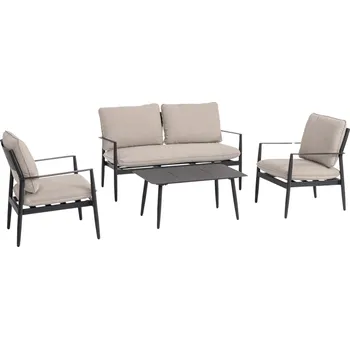 Zahradní sestava Bizzotto Zahradní set pohovky, křesel a stolku Nebula