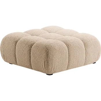 Taburet Micadoni Bouclé podnožka Bellis 94 x 94 cm