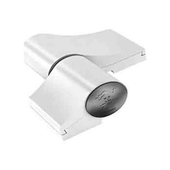 Garážová vrata hliníkový dveřní pant JOCKER - dvoudílný pant na křídlová vrata Trido MB45, MB60 a na hliníkové dveře, rozteč 67 mm, barva bílá RAL9016