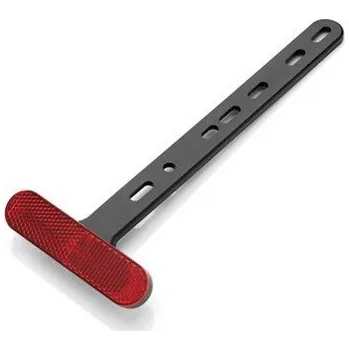 Příslušenství osvětlení automobilu Odrazka pro držák Spz Rizoma, univerzální, E-mark, černá - Černá