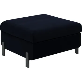 Taburet Micadoni Sametová podnožka Gloria 87 x 72 cm