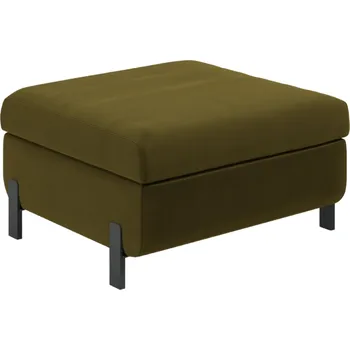 Taburet Micadoni Sametová podnožka Gloria 87 x 72 cm