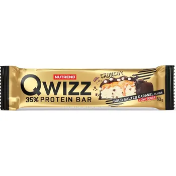NUTREND Qwizz 35% Protein Bar,tyč, 60 g sl karamel II. jak