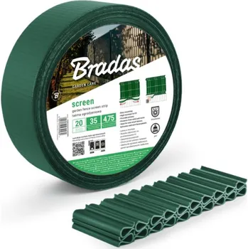 Pletivo Bradas Krycí plotová páska 4,75 cm x 35 m, zelená