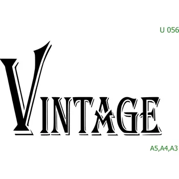 Šablona U 056 - A3 , Lepící fólie