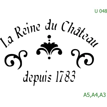 Šablona U 048 - A3 , Nelepící folie