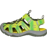 Dětské sandály Alpine Pro ANGUSO - žluto-zelená / 35