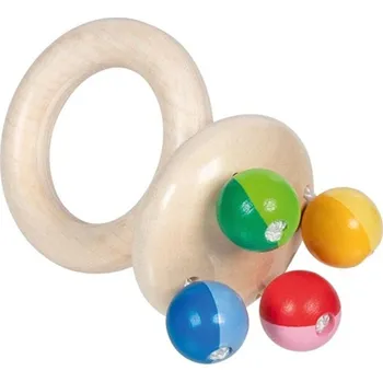 Chrastítko - Hračka do ruky, Kroužek duha (Goki) - Novinky