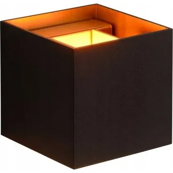 Nástěnné svítidlo Nástěnné svítidlo LUCIDE černé, integrovaný LED zdroj 4 W