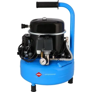 Kompresor Airpress Malý pístový kompresor L 9-75 8 bar 0,5 HP/0,37 kW 37 l/min 9 l tichý 36517