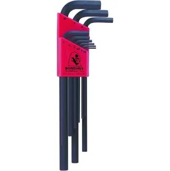 Klíč BONDHUS Sada L-klíčů/metric HLX 9