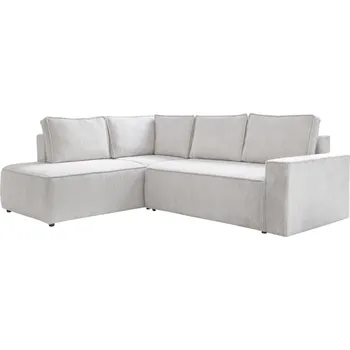 Pohovka Miuform Manšestrová rozkládací pohovka Brave Dave 247 cm, levá