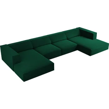 Pohovka Cosmopolitan Design Sametová rohová pohovka Arendal 364 cm