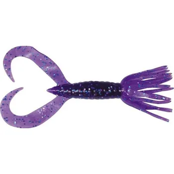 Rybářský háček 5ks - Gumová Nástraha Keitech Little Spider 3,5" 8,9cm 2,7gr Violet